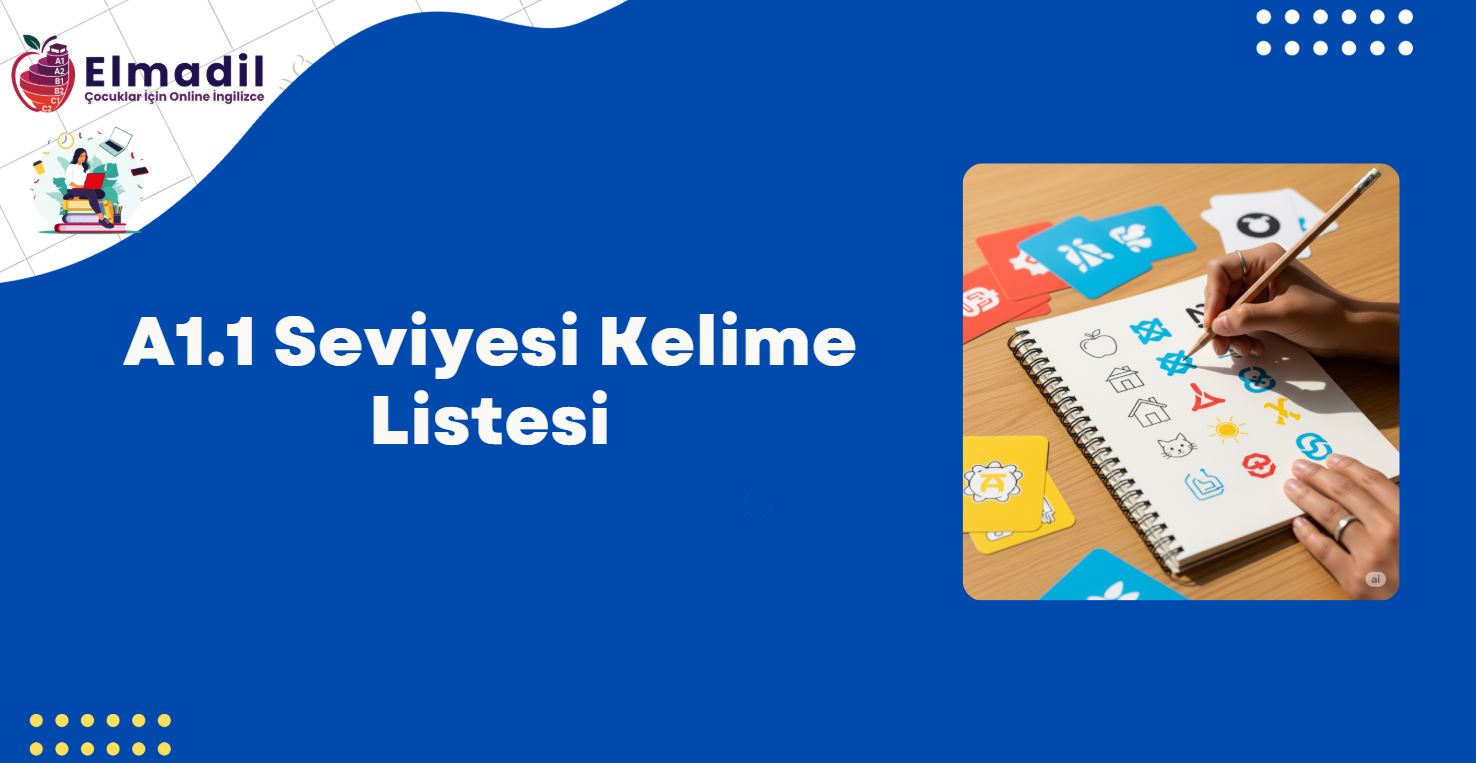 A1.1 Seviyesi Kelime Listesi