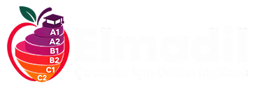 Elmadil çocuklar için online İngilizce kursu logosu